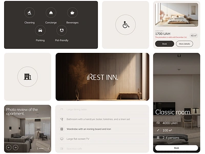 Rest Inn ui ux