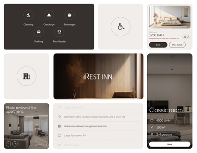 Rest Inn ui ux