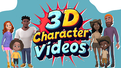 3D Character Explainer Videos 3d animation motion graphics