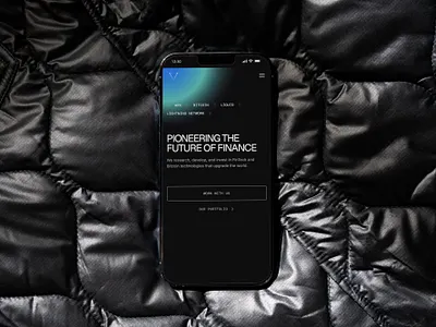 Vulpem Ventures crypto edge fund modern website tech tech website webflow website