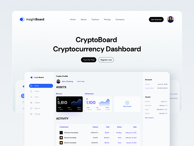 InsightBoard | Crypto Dashboard