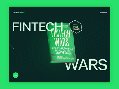 Animation: Fintech Wars book caviar crypto design finance financial technology fintech wars interface ui user experience user interface ux web design website