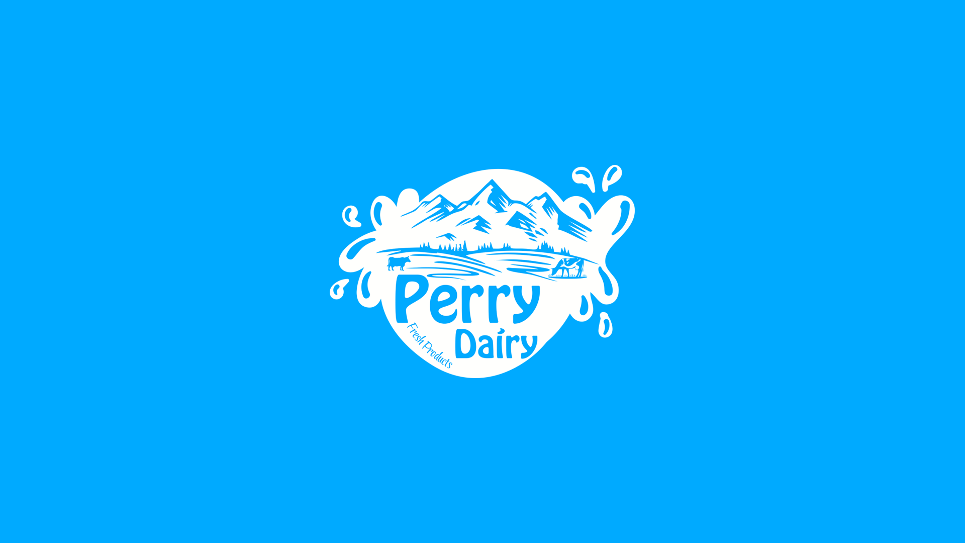 Logo Design | Perry Dairy branding design graphic design illustration logo logo design typography vector