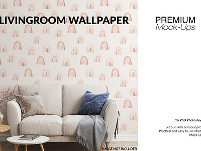 Various Living Room Wallpaper Mockup adhesive living room wallpaper living room wallpaper mockup mock up mockup mockups paper papers wall wall decal wall decals wall sticker wall stickers wallpaper wallpaper mockup wallpapers walls