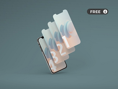 Premium quality iPhone Screen Mockups free download mockup download psd mockup download