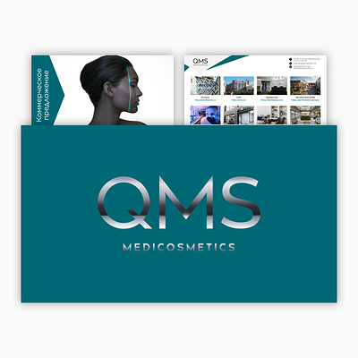 QMS Medicosmetics / проф. косметика design digital products presentation presentations web design webdesign