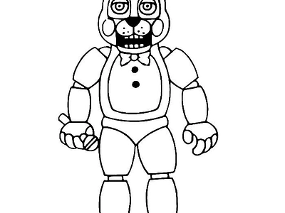 Five Nights At Freddy's Coloring Pages (Free PDF Printables)