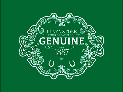 PLAZA SALOON & STORE app branding design graphic design illustration logo typography ui ux vector