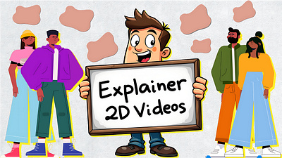 2D Explainer Videos 2d animation design motion graphics