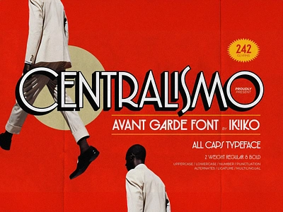 Centralismo: Avant Garde Font art deco avant garde bauhaus cinema classic classic font classy font movie old pixelbuddha retro retro font type typeface typography vintage vintage font