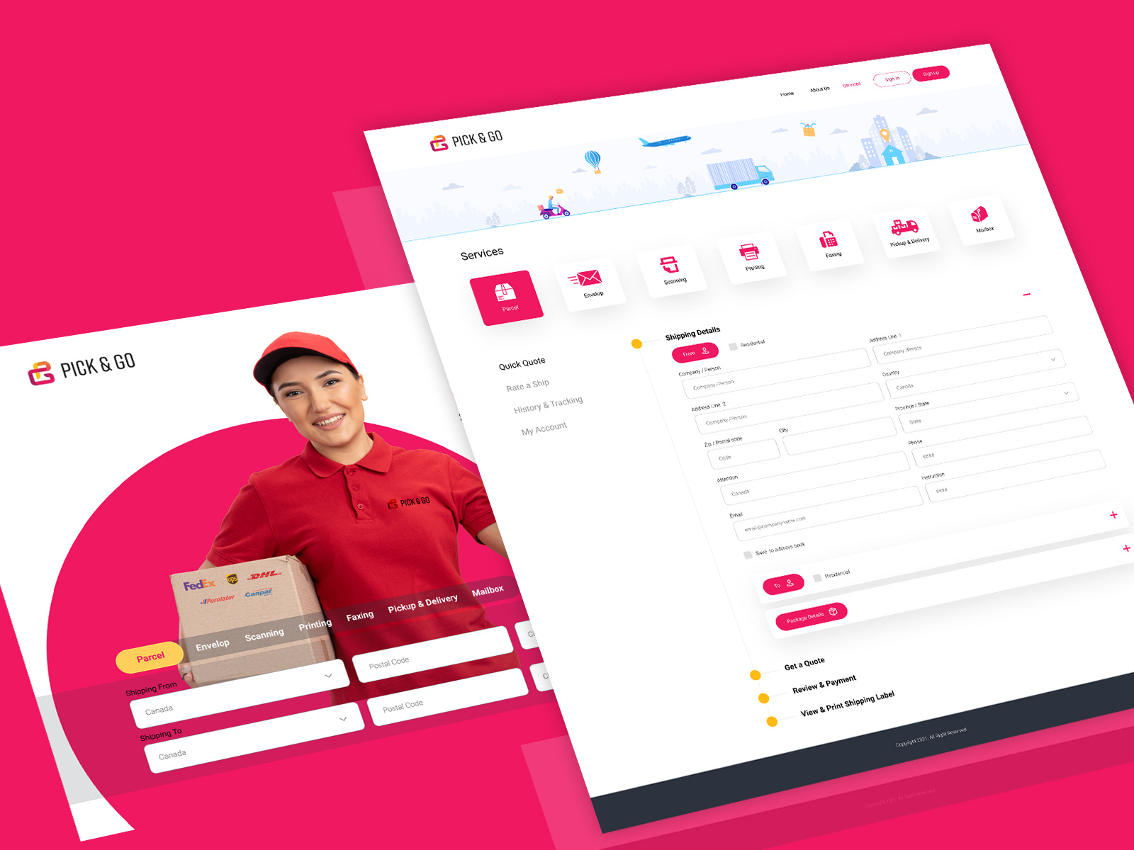Example of Website Redesign For Improved UX 