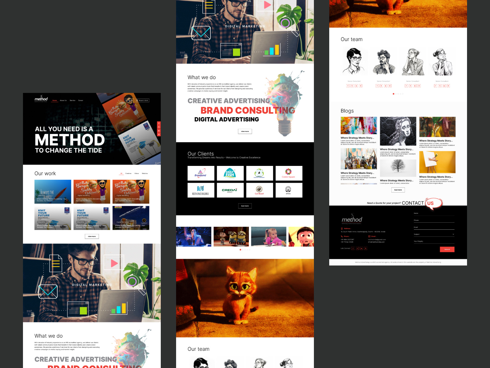 Example of Website Redesign For Improved UX 