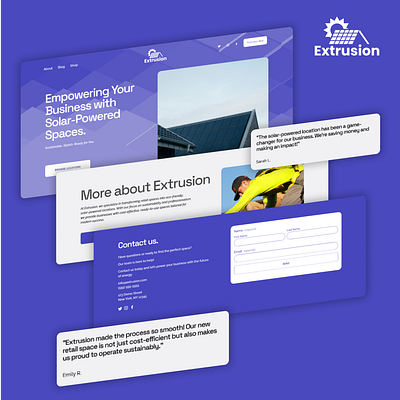 Extrusion | Squarespace Website Design squarespace squarespace designer web design web developement website design