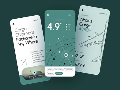 Cargo Shipment App android app design app ui cargo crm delivery delivery app delivery service international delivery ios app logistic company logistics mobile app mobile app design shipment transport transportation