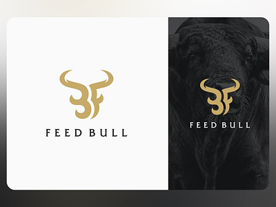 FeedBull logo branding animal inspired logo bold brand brand identity branding bull logo bullhead icon cafe logo ideas elite branding feedbull golden logo high end branding logo logo branding logo design logo ideas powerful branding restaurant icon branding steakhouse logo brand unique logo brand visual identity