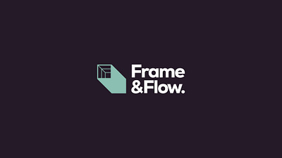 Frame & Flow - Logo Design branding graphic design logo