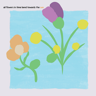 flowers design graphic design illustration poster vector