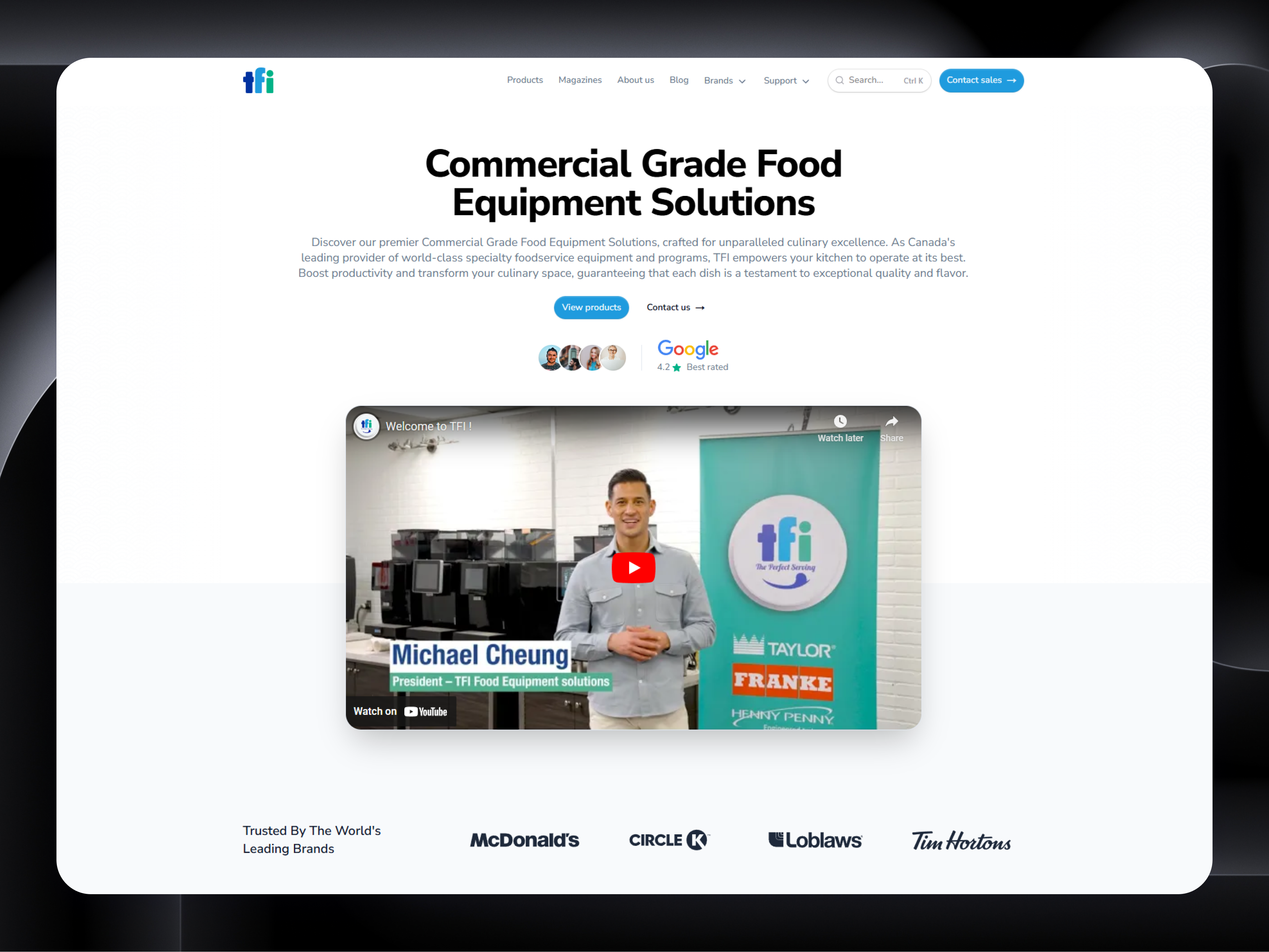 Example of Front End Development Services