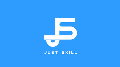 Logo animation for "Just Skill" 2d animation after effects animated game logo animated logo animation game logo animation glitch glitch animation logo animation logo animation reference motion design motion graphics video