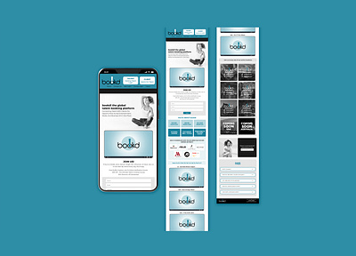 Bookd Mobile Web Design figma mobile web design photoshop uxui