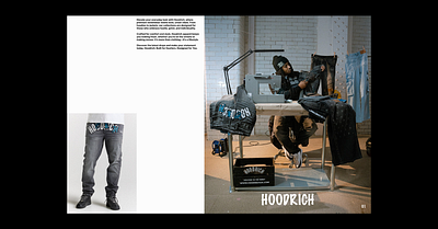 HoodRich ® brand ui visual design web design