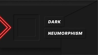 Dark Neumorph Inspiration