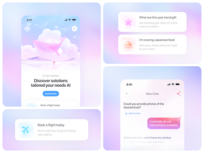 AI Assistant App ai app ai startup app app design artificial intelligence assistence chat gpt gpt ios machine learning minimal mobile mobile app product design sajon software tech ui ux