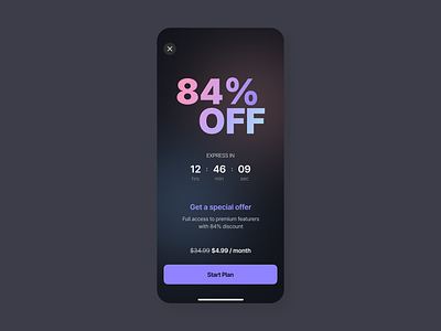 Special Offer - Daily UI 036 daily ui