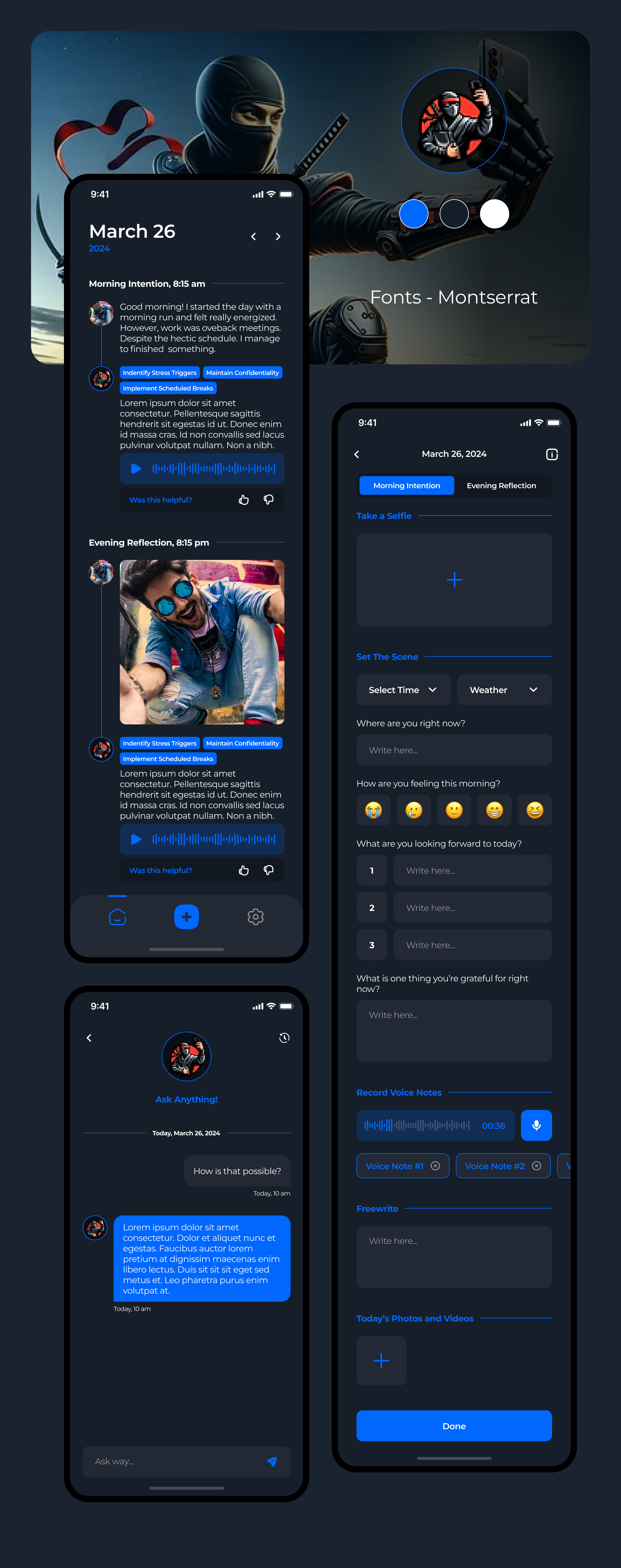 Selfie Ninja App app design figma ios mobile mobile app mobile app design ui ui design uxui uxui design