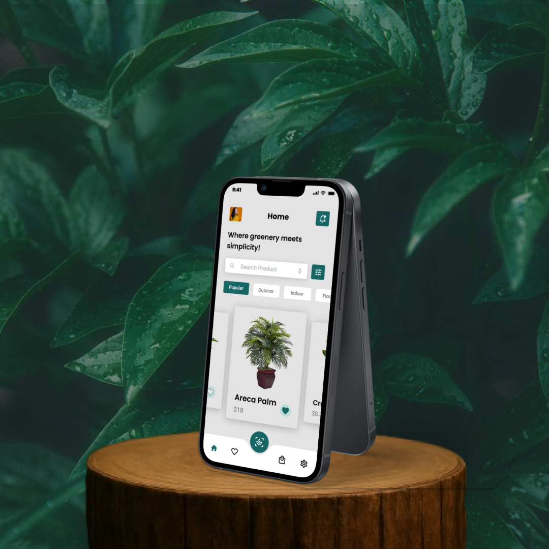 Plantora - Plant Shopping App app design figma mobile mobile app plant app ui design uiux ux design