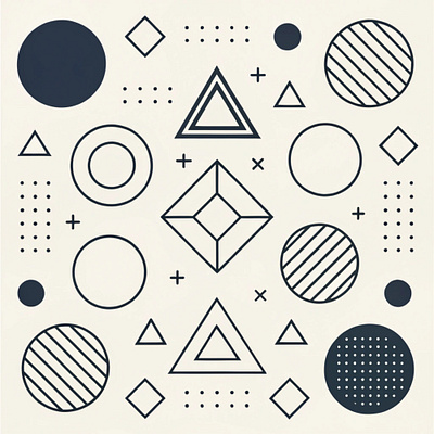 minimalistic geometric shapes geometric minimalistic shapes