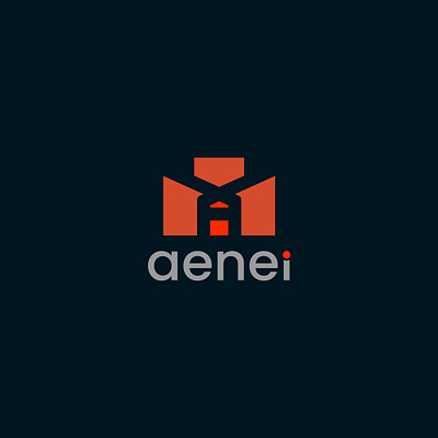 Aenei Logo Brand Identity Design bran identity brand guide brand identity branding design graphic design illustration logo logo design minimal modern movers real estate real estate brand design real estate logo design tech tech logo design ui unique