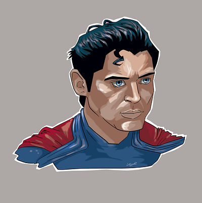 SUPERMAN 2025 - fan art comicsart conceptart design digital digitalarts illustration