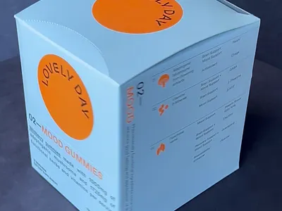 Adaptogenic Gummy Food Packaging branding food graphic design packaging