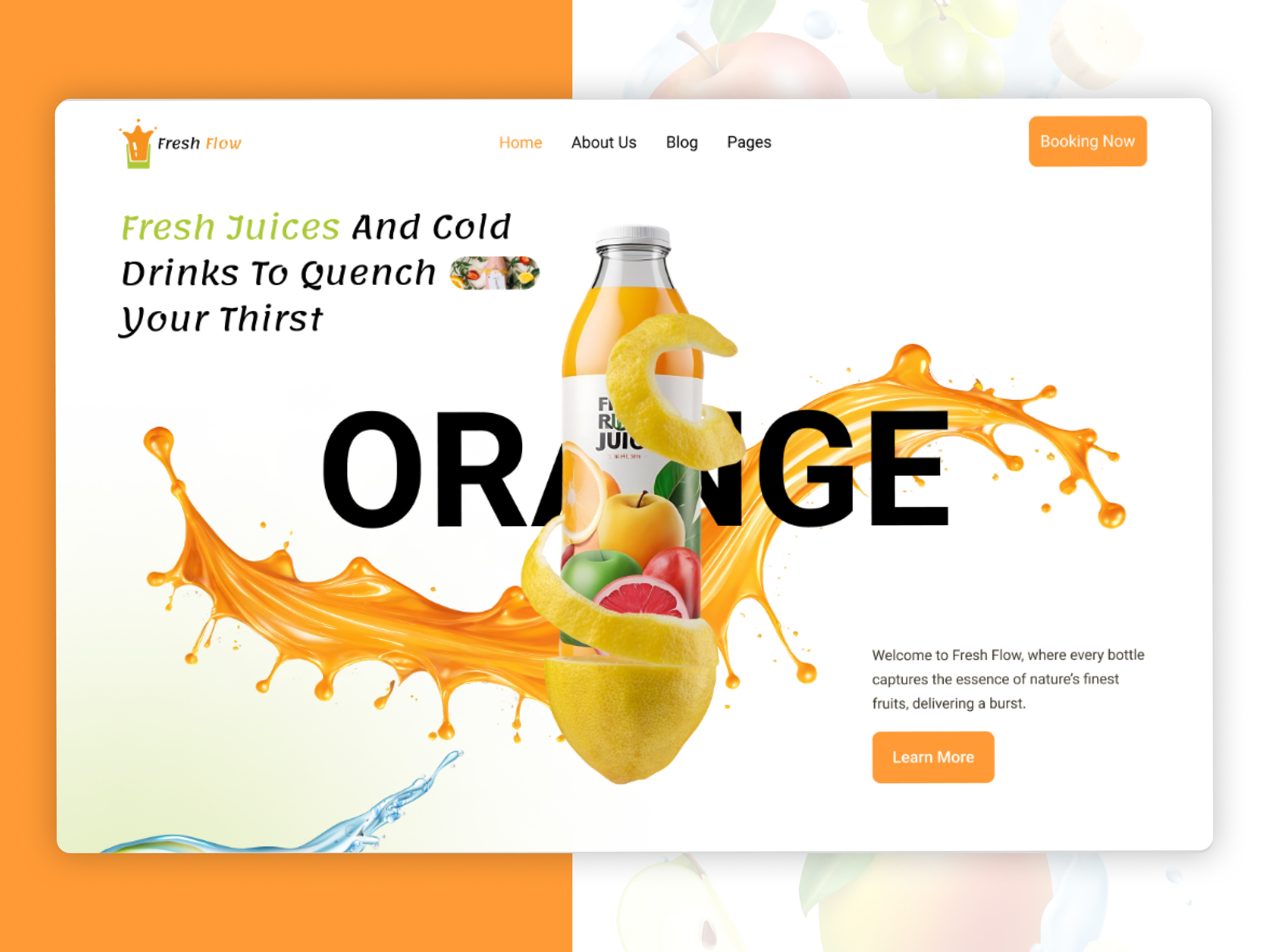 Example of Figma Website UI/UX & One Pager Design