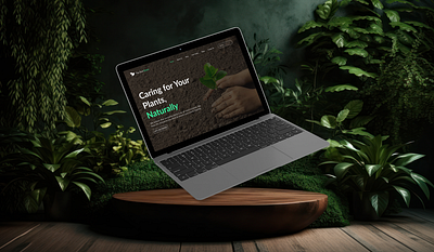 The EverGreen: Plant Care Website | Landing Page design ecommerce interface landingpage nature onlineplant plant plantcare shopping ui ux web website