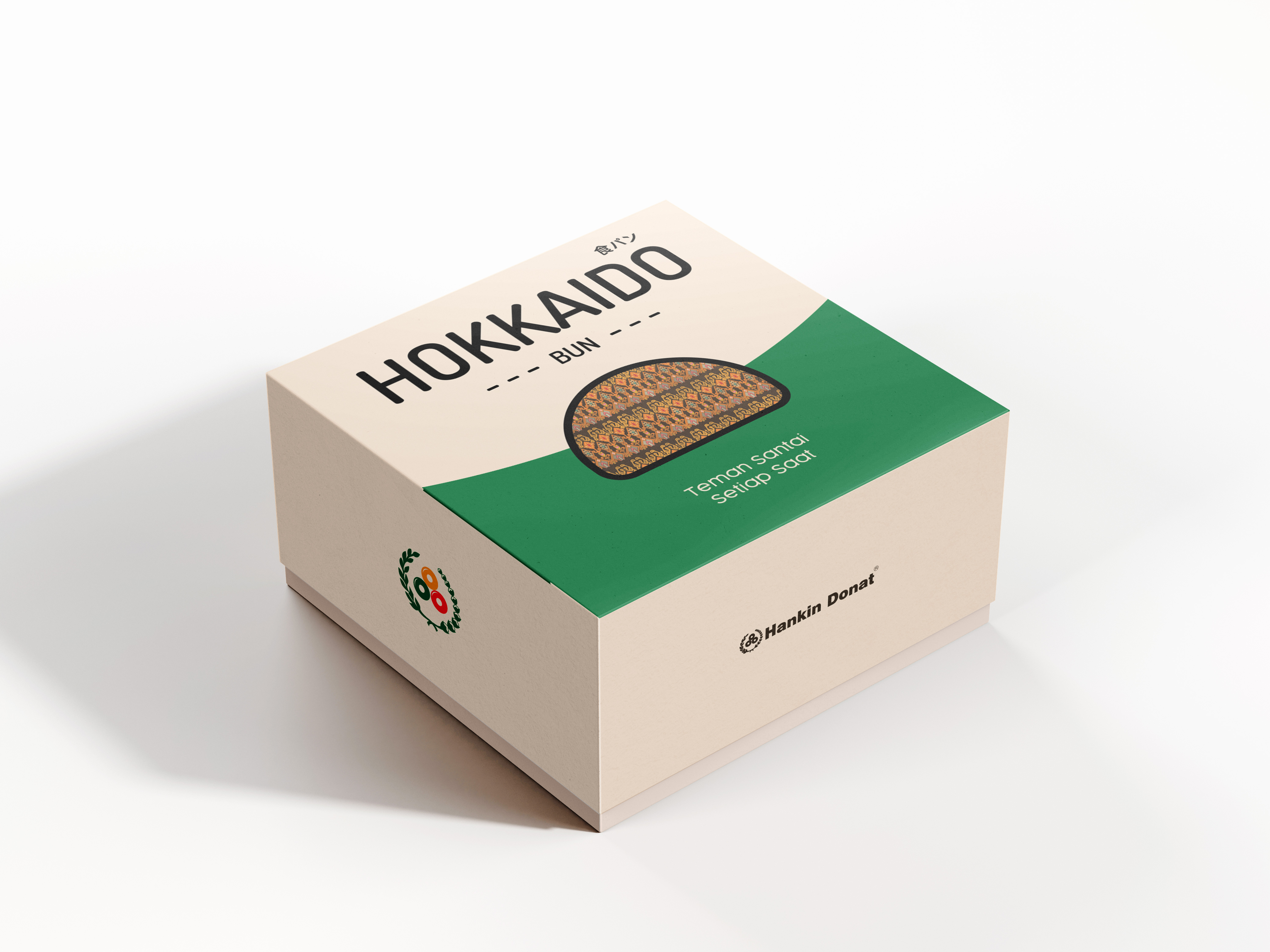 Hokkaido Bun Packaging Design - Hankin Donat Indonesia bakery design packaging design graphic design illustration packaging