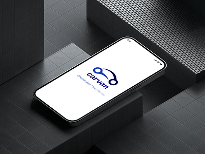 carvan - Car Rent App app logo ui ux