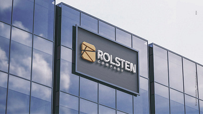 ROLSTEN golden logotype manifacturing minima shutter производство рольставни