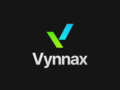 Vynnax- IT organisation concept Logo it company logo it logo letter v logo logo design minimal logo minimalstic logo sharp logo v letter logo v logo v logo design v modern logo v symbol
