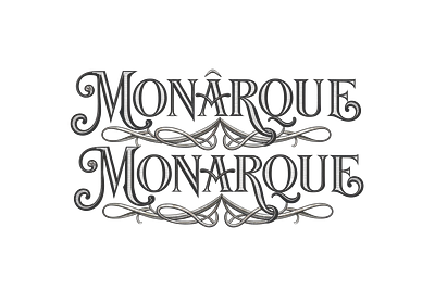 Monarque - display font family font graphic design illustration logo serif