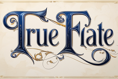 True Fate Script & Serif Font branding font graphic design serif