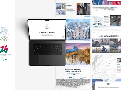 Milano Cortina 2026 - Website and App accessibility app android app ios interaction design olympics game sport website ui ux website