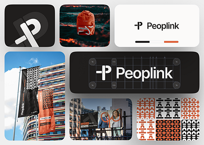 Peoplink - Brand Guideline brand guideline brand identity branding design figma graphic design logo saas visual branding visual identity