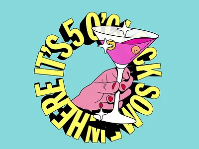 It's 5 O'Clock Somewhere branding ui