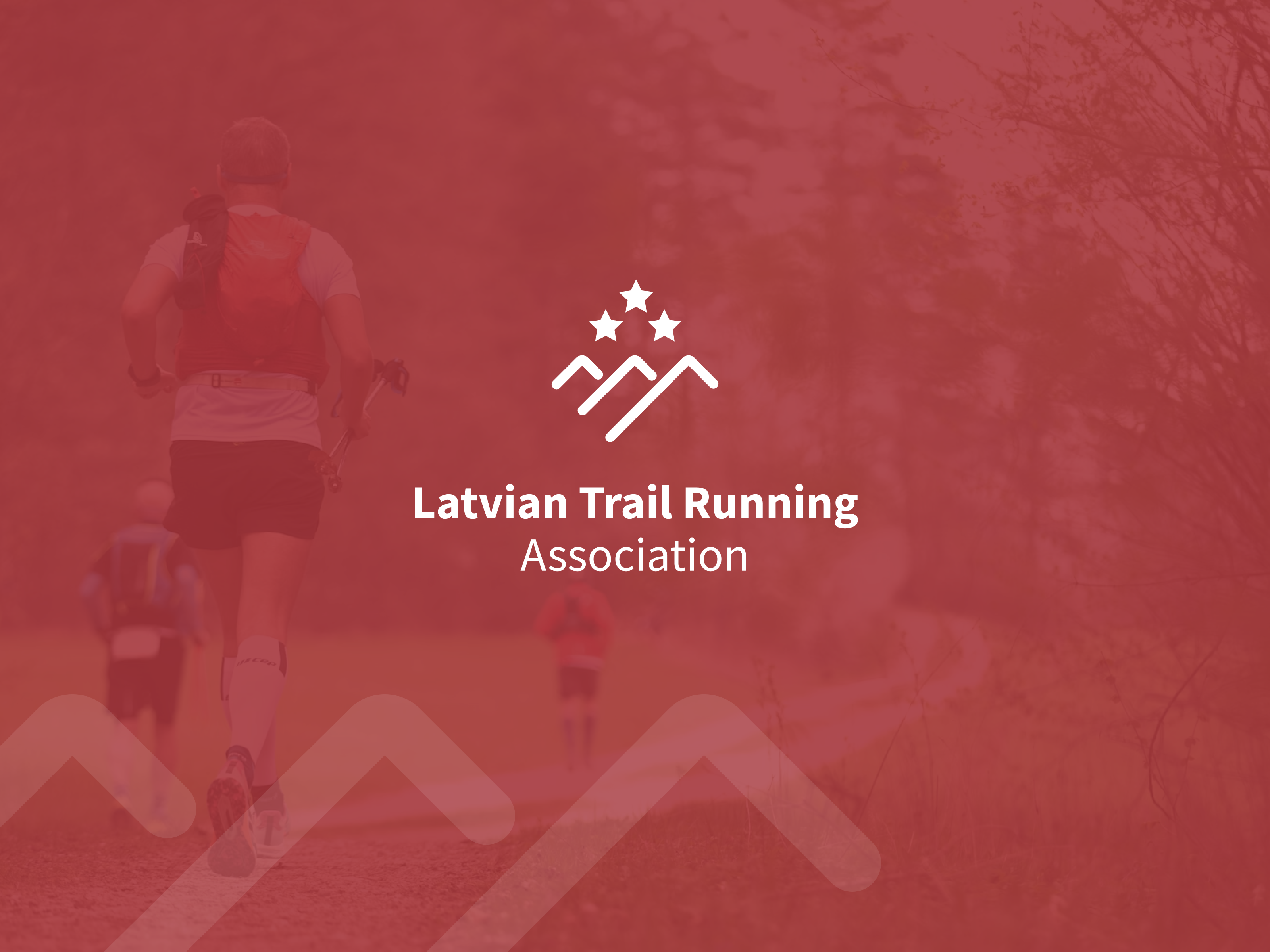 Latvian Trail Running Association Identity clean design cultural branding geometric design heritage logo iconic logo logo design minimalist logo montain logo national nature inspired professional branding proffesional branding sports symboli design trail running