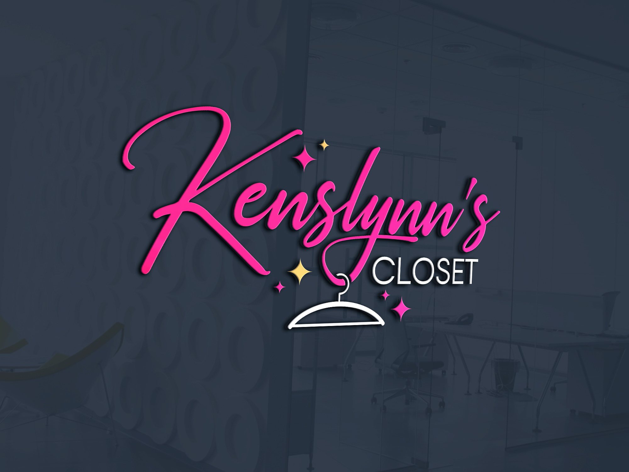 Children's clothing line logo kids clothing brand