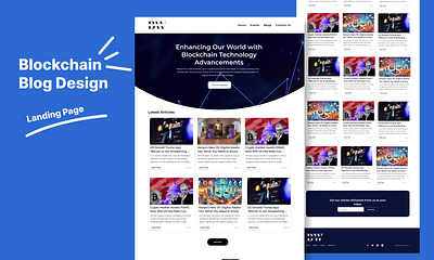 Blockwisely bitcoin blockchain blog crypto landingpage uidesign website wordpress