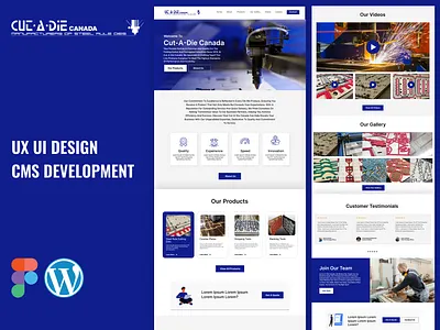 Industrial Website UI UX Design & Wordpress Development design engineering website figma graphic design graphics industrial web design industrial website ui ui design ux ux design web design web development website website design website development website ui design wordpress wordpress development