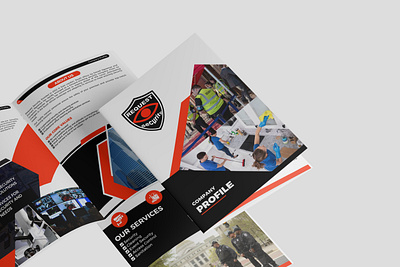 Company Profile (Security & Cleaning Services) booklet profile branding profile business profile cleaning profile company brochure corporate company profile corporate profile creative company profile security business profile design security profile